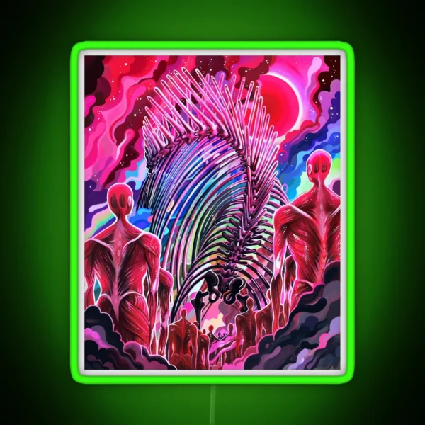 Created Devil RGB Neon Sign