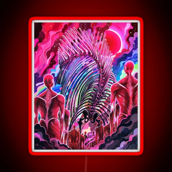 Created Devil RGB Neon Sign