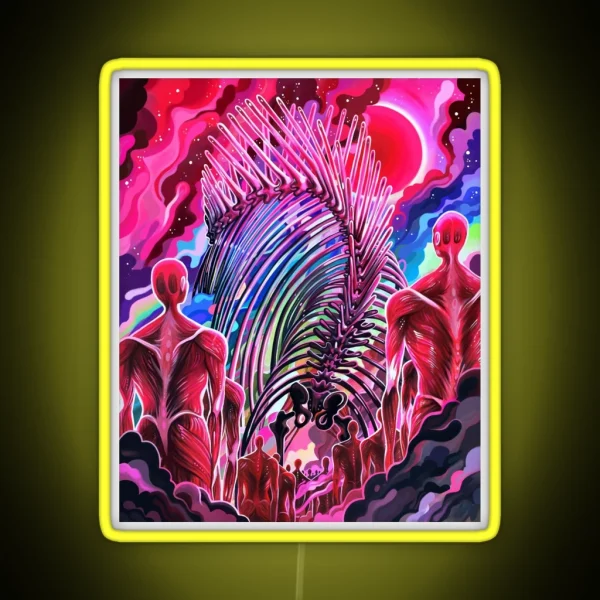 Created Devil RGB Neon Sign