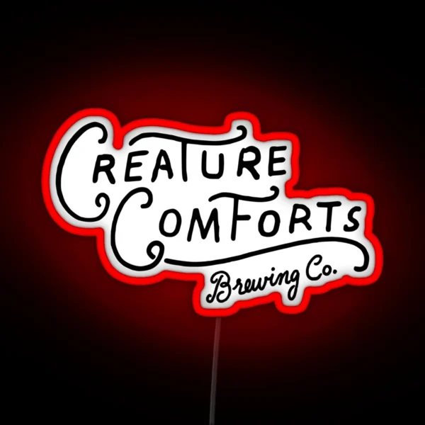 Creature Comforts Brewing Company RGB Neon Sign