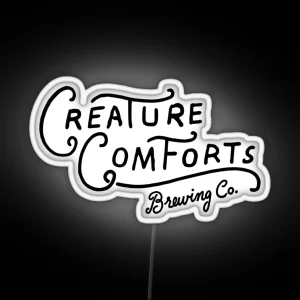 Creature Comforts Brewing Company RGB Neon Sign