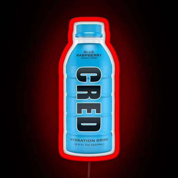 Cred Blue RGB Neon Sign