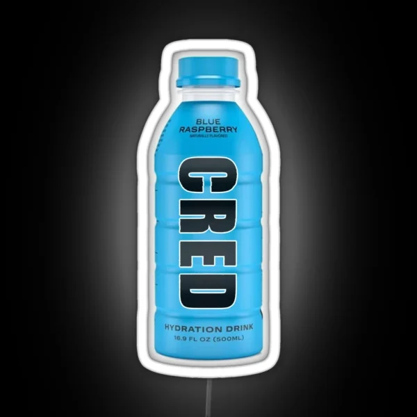 Cred Blue RGB Neon Sign