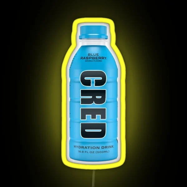Cred Blue RGB Neon Sign