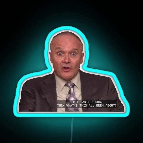 Creed Bratton RGB Neon Sign