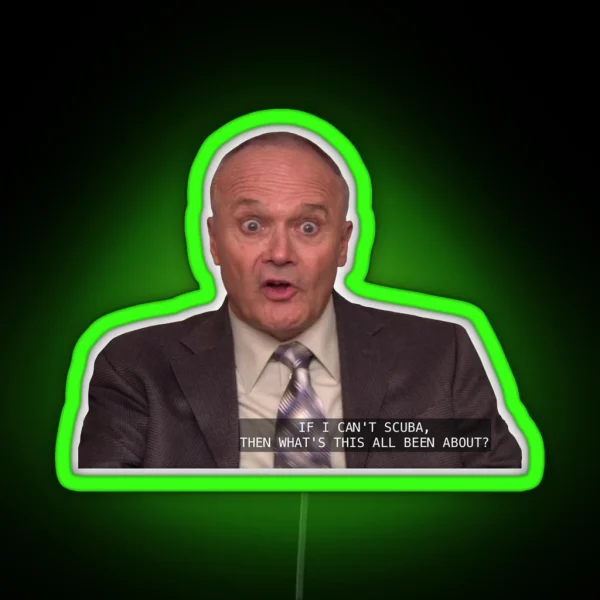 Creed Bratton RGB Neon Sign