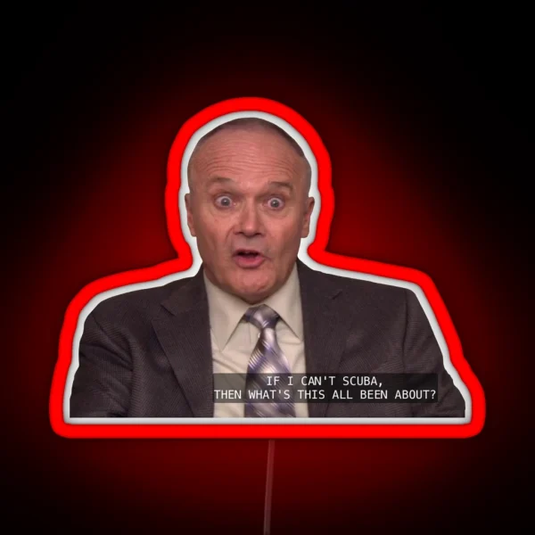 Creed Bratton RGB Neon Sign