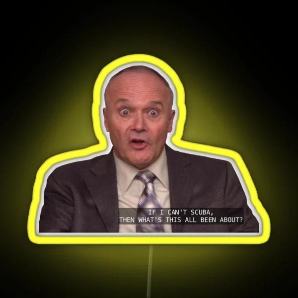 Creed Bratton RGB Neon Sign