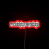 Neon Creed Thoughts Sign with Customizable RGB Lighting Options Available