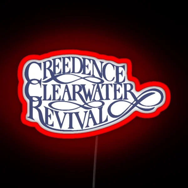 Creedence Clearwater Revival RGB Neon Sign