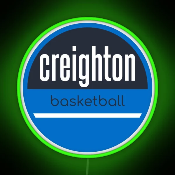 Creighton Basketball RGB Neon Sign