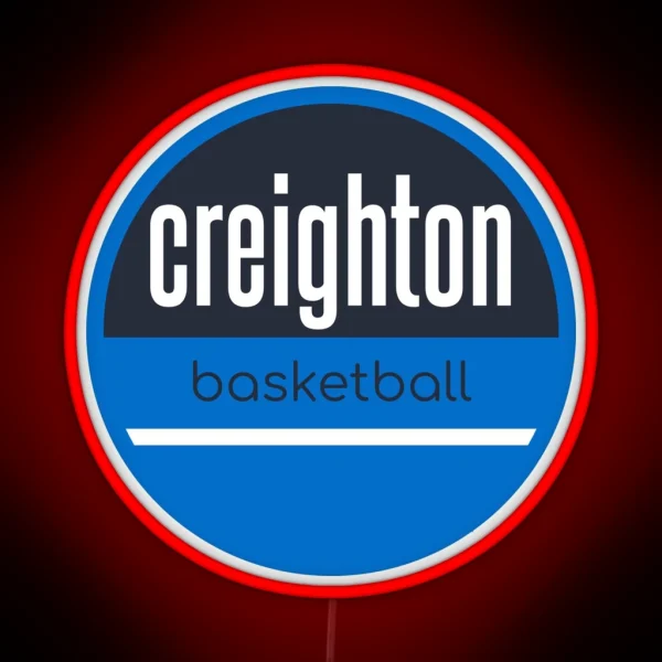 Creighton Basketball RGB Neon Sign