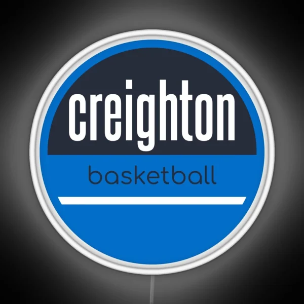 Creighton Basketball RGB Neon Sign