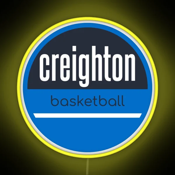 Creighton Basketball RGB Neon Sign
