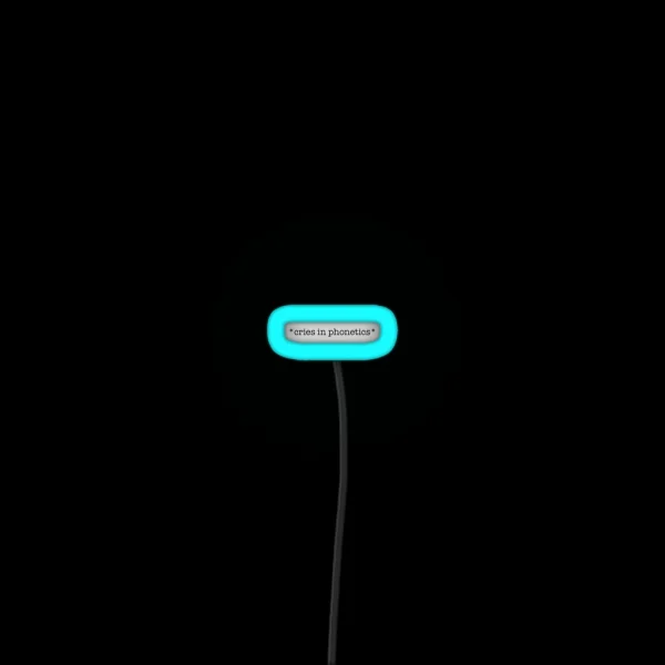 Cries In Phonetics RGB Neon Sign