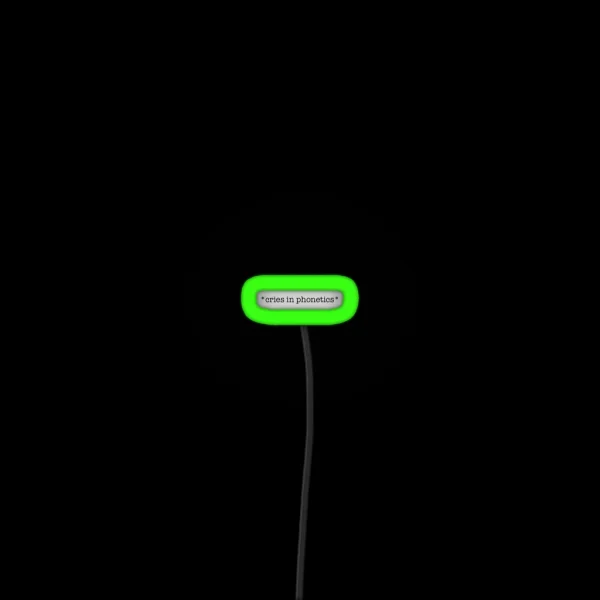 Cries In Phonetics RGB Neon Sign