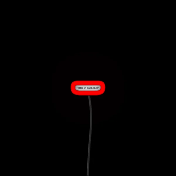 Cries In Phonetics RGB Neon Sign