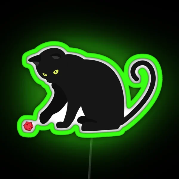 Critical Cuteness RGB Neon Sign