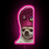 RGB LED Neon Sign in Crocodile Dog Shape for Decorations