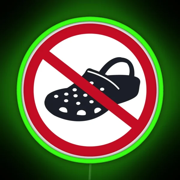 Croc Martens RGB Neon Sign