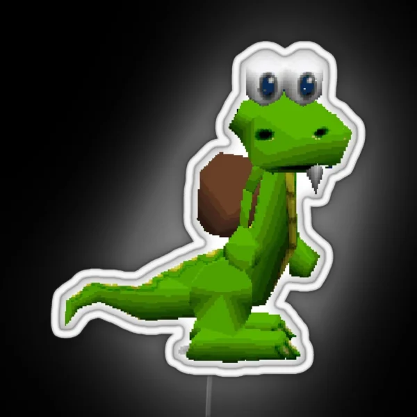 Croc RGB Neon Sign