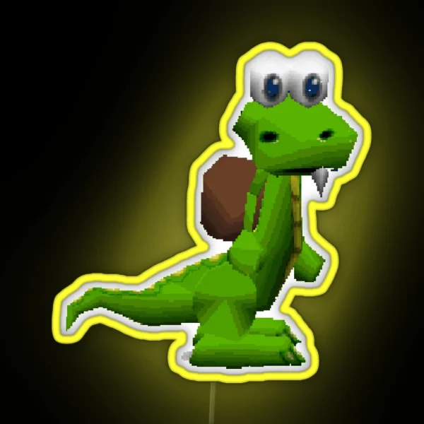 Croc RGB Neon Sign