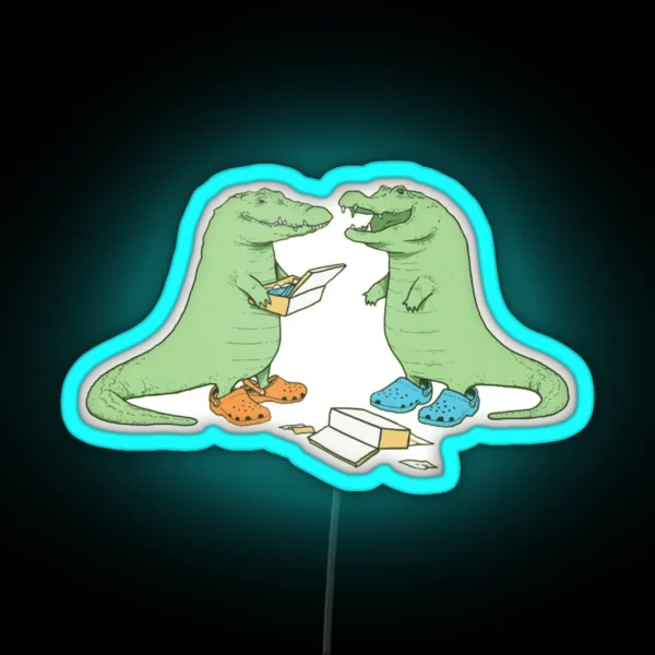 Crocs In Crocs RGB Neon Sign