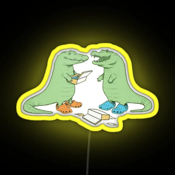 Crocs In Crocs RGB Neon Sign