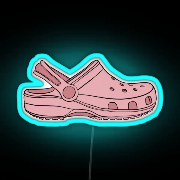 Crocs RGB Neon Sign