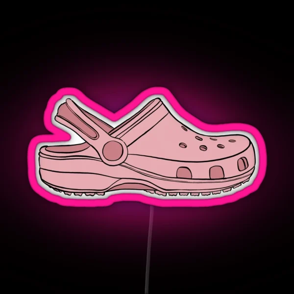 Crocs RGB Neon Sign