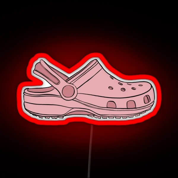 Crocs RGB Neon Sign