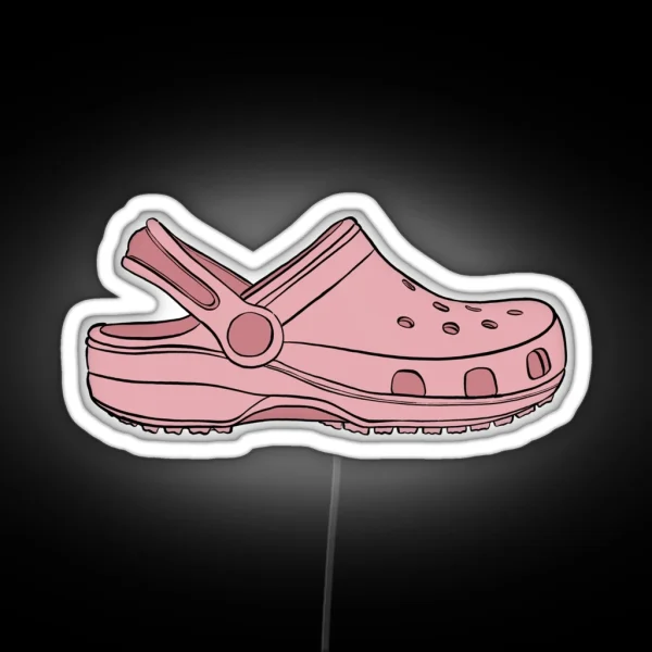 Crocs RGB Neon Sign