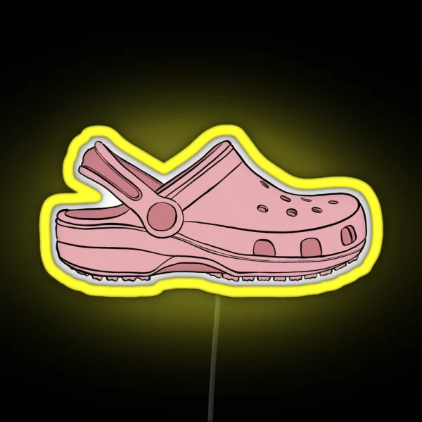 Crocs RGB Neon Sign