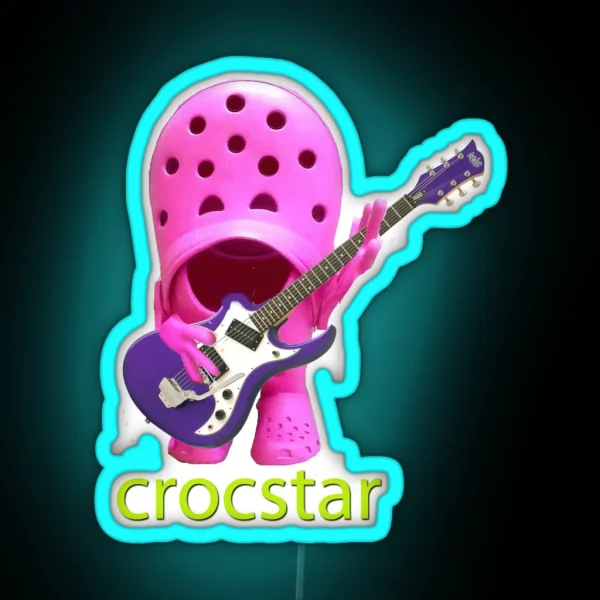 Crocs Star RGB Neon Sign