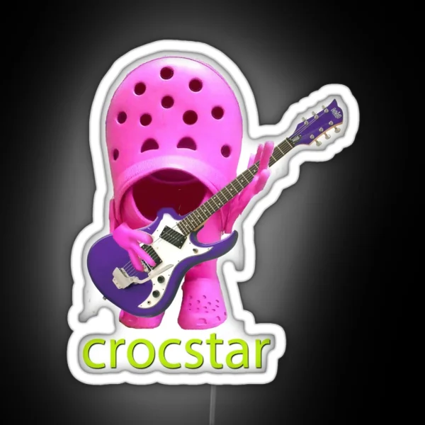 Crocs Star RGB Neon Sign
