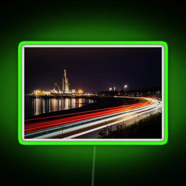 Cromarty Light Trails RGB Neon Sign