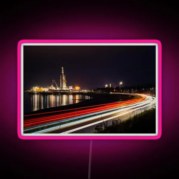 Cromarty Light Trails RGB Neon Sign