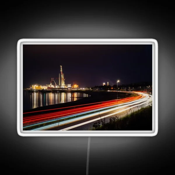 Cromarty Light Trails RGB Neon Sign