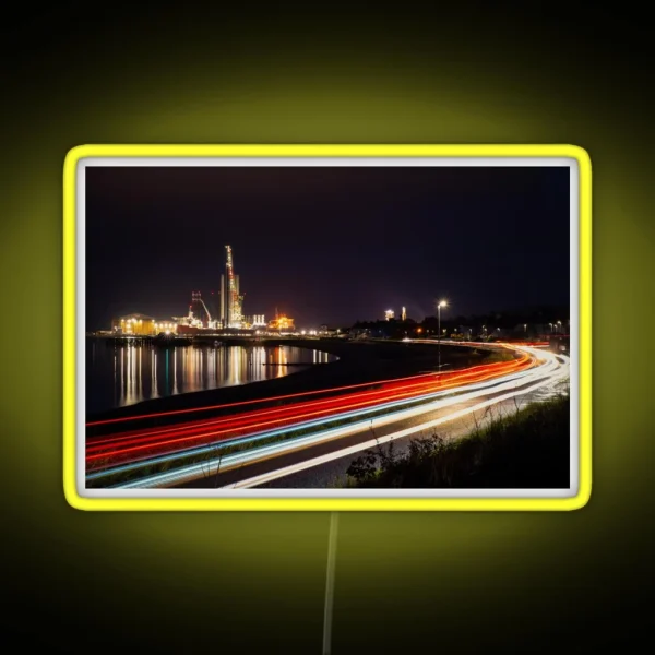 Cromarty Light Trails RGB Neon Sign