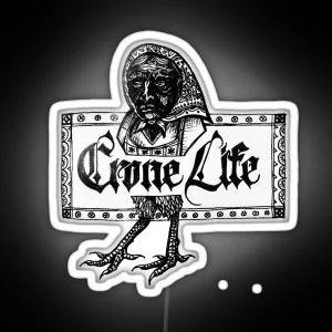 Crone Life Baba Yaga RGB Neon Sign