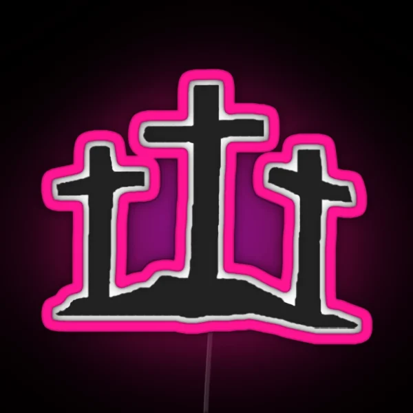 Cross Led RGB Neon Sign