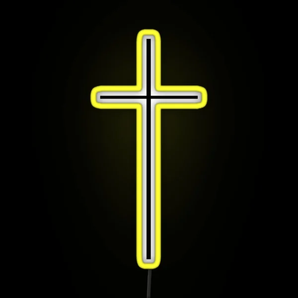 Cross RGB Neon Sign