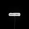 Vibrant RGB LED Sign with Dazzling Neon Color Effects Display