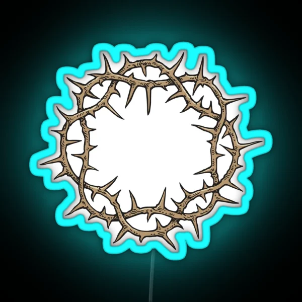 Crown Of Thorns RGB Neon Sign