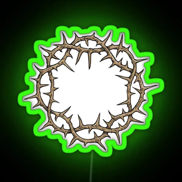 Crown Of Thorns RGB Neon Sign