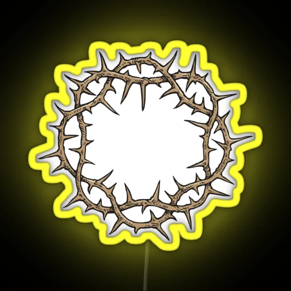 Crown Of Thorns RGB Neon Sign