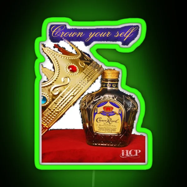 Crown Royal RGB Neon Sign