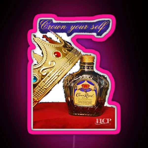 Crown Royal RGB Neon Sign