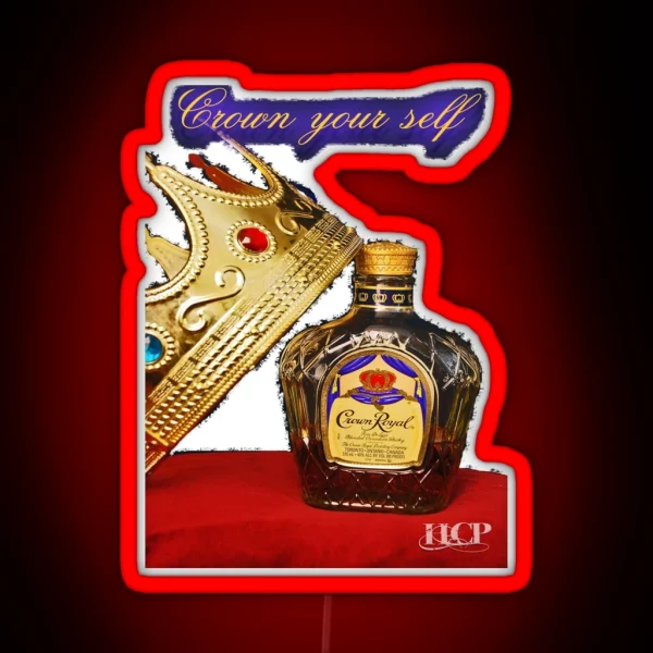 Crown Royal RGB Neon Sign