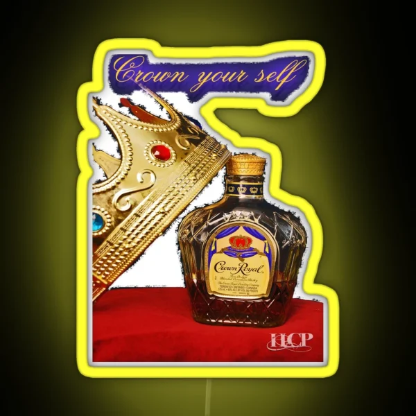 Crown Royal RGB Neon Sign